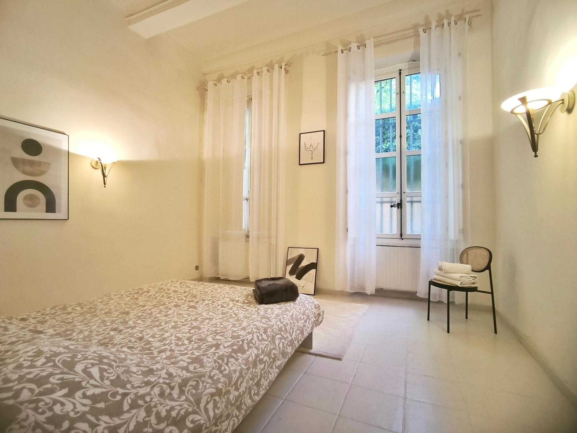 Superbe Appartement Avec Jardin Quart Mazarin Aix-en-Provence Exteriör bild
