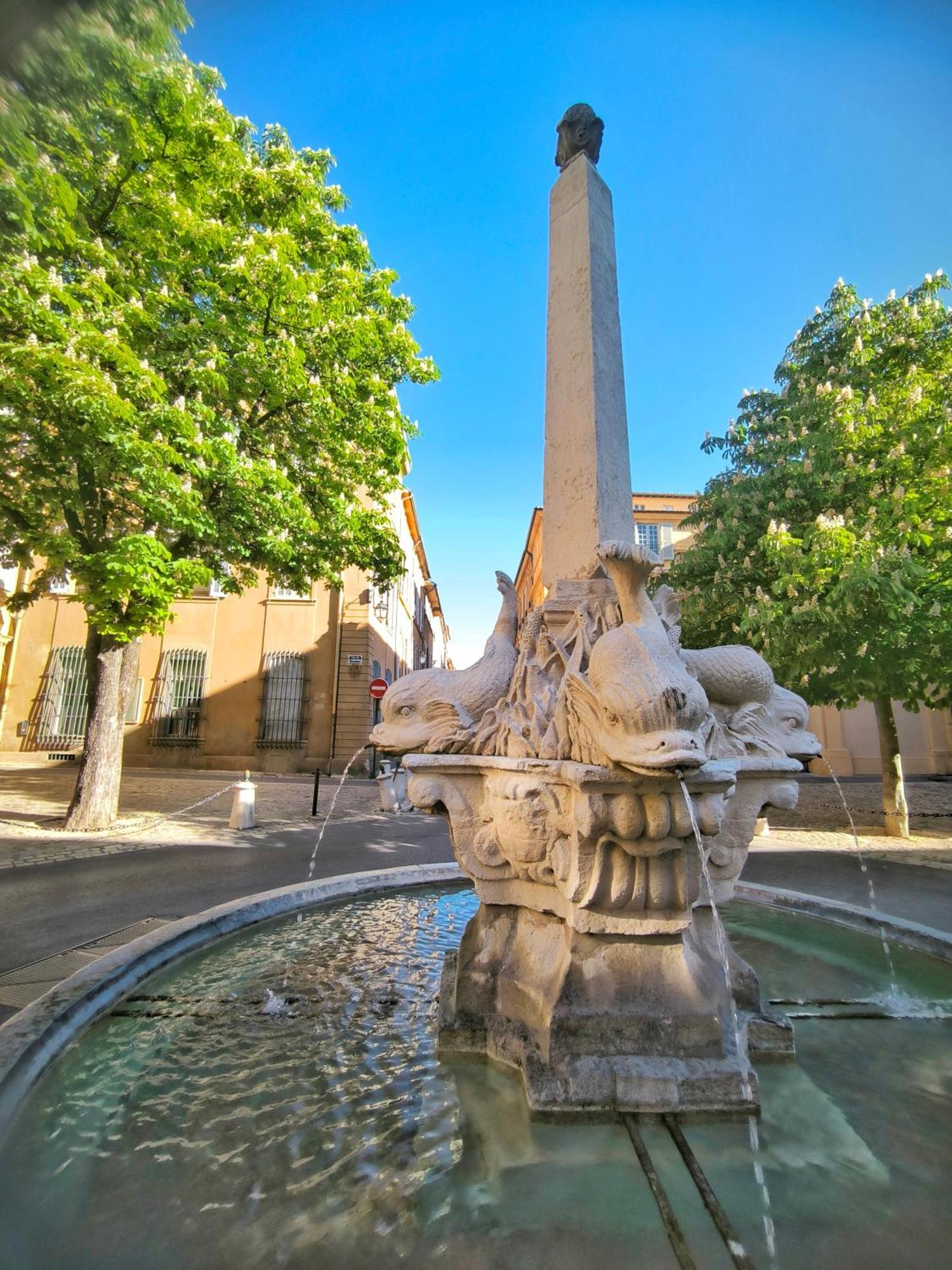 Superbe Appartement Avec Jardin Quart Mazarin Aix-en-Provence Exteriör bild
